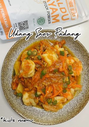 Foto resep Udang Saos Padang for Kids Menu