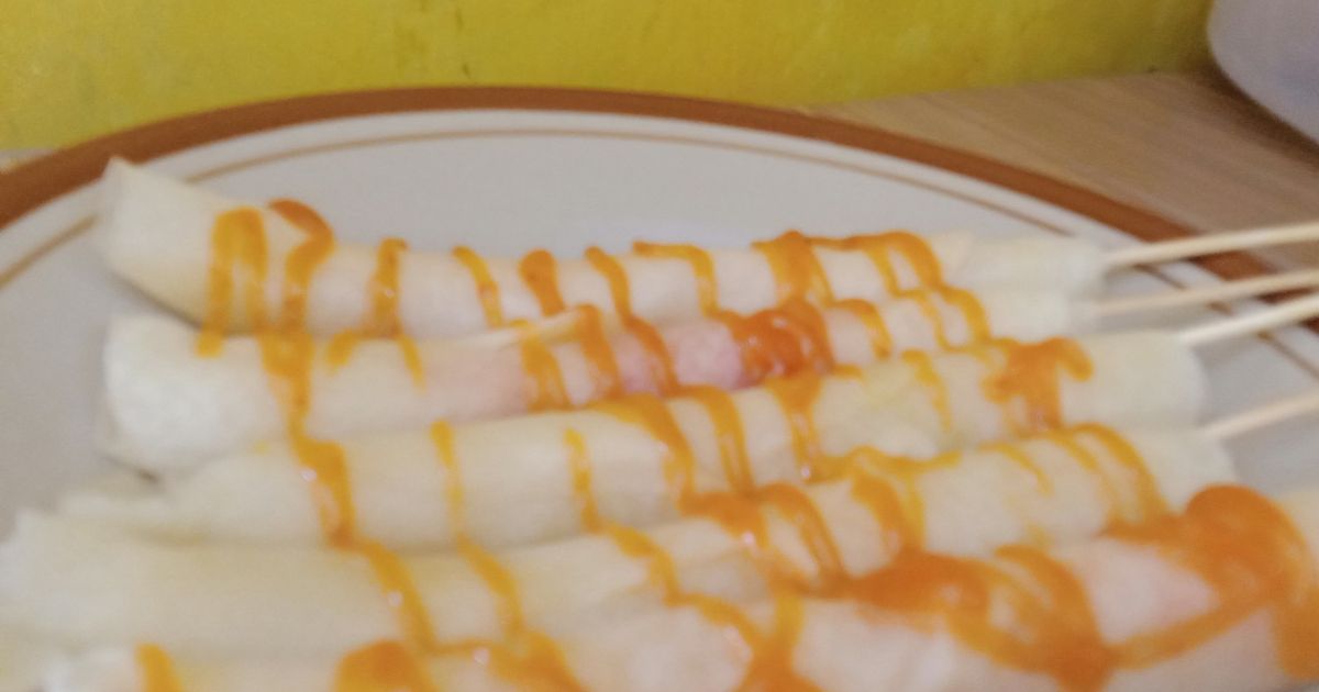 Gulung Sosis Saus Keju