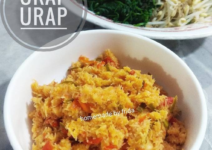 Resep: Urap Urap Sayur Menu Enak