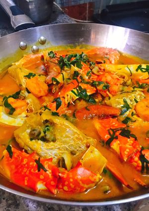 A picture of Fisherman soup.
