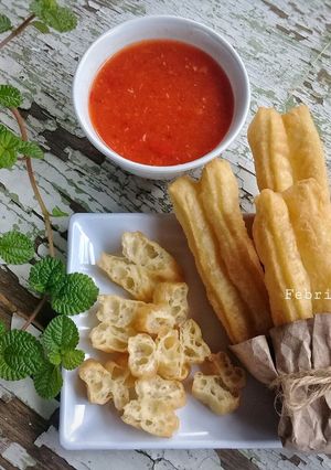 Foto resep Cakwe renyah diluar lembut didalam