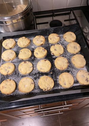 A picture of Chocolate Chip Shortbreads.
