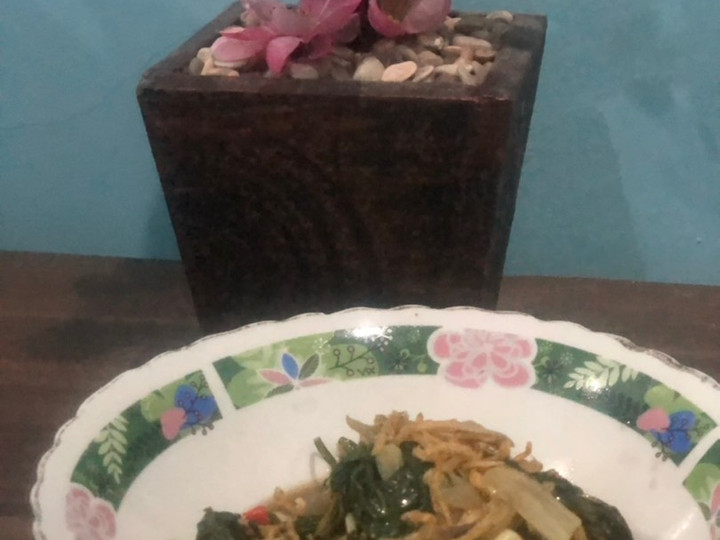 Standar Bagaimana cara memasak Tumis Kangkung Teri Nasi  sedap