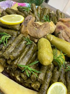 صورة لوصفة يبرق شامي مع كوسا 😋