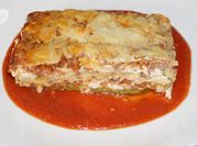 Una foto de pastel zapallito italiano