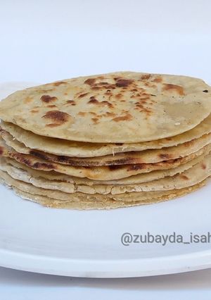 A picture of 2 ingredients Sweet Potato Flatbread.