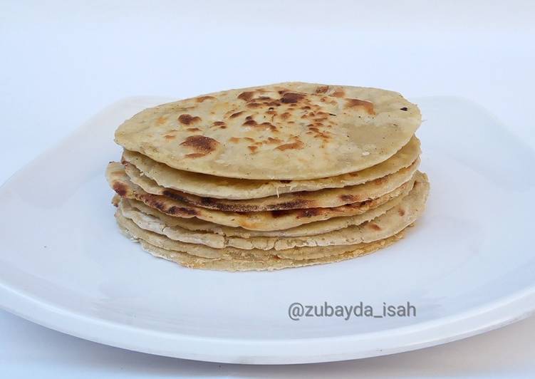 Easiest Way to Make Perfect 2 ingredients Sweet Potato Flatbread