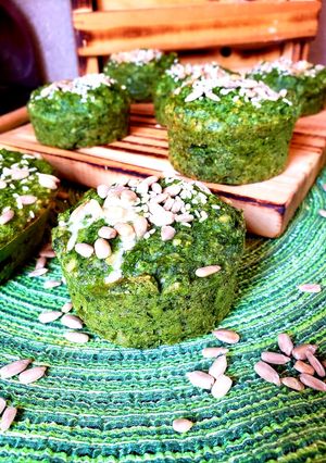 Una foto de Muffins de Espinaca🌿🌿🌿