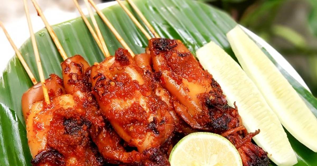 Resep 490 Cumi Bakar Jimbaran Rasanya Maknyus