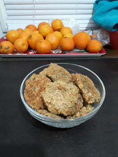 Una foto de Galletas de Avena vegana