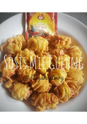 Foto resep Sosis Mie Gulung