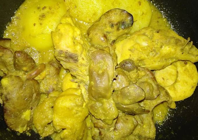 Cara Memasak Ati Ayam Bumbu Kuning Yang Cepat Resepenakbgt Com