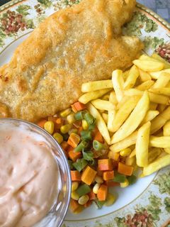 Foto resep Fish & Chips Sederhana
