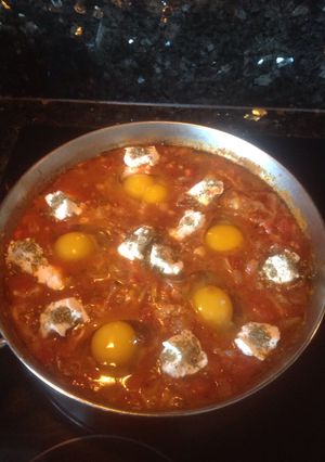 A picture of SHAKSHUKA with twist.