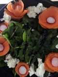 Ensalada de espinacas