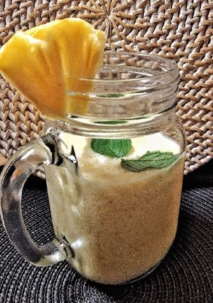 Foto resep Nanas Smoothies