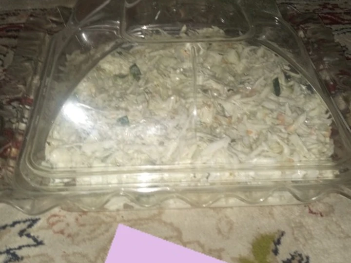 Easy Way Make Recipe Cabbage and cucumber salad that is So Delicious, Can Spoil the Tongue}