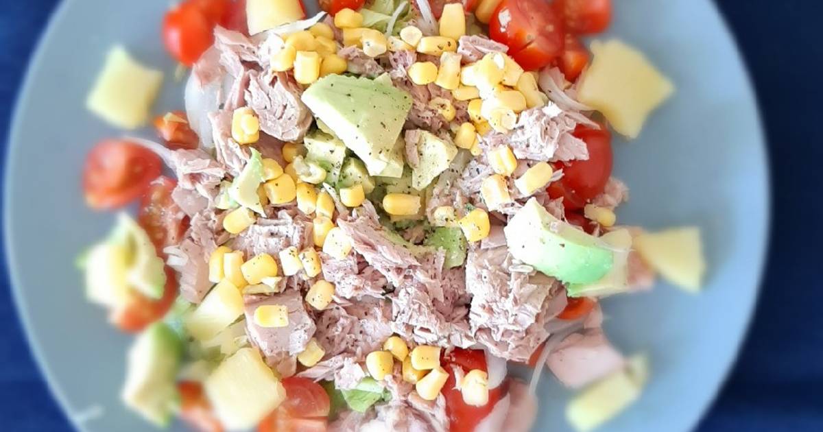 Ensalada de atun con maiz - 40 recetas caseras- Cookpad