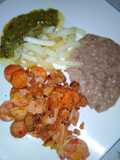 Discada de carnes frías