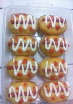 Foto resep Donat hot sosis