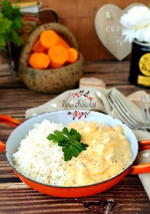 Une photo de Blanquette de volaille