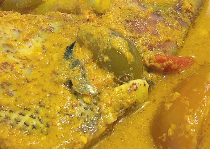 Gulai kakap merah favorit