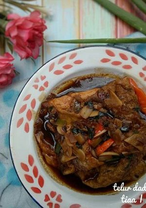 Foto resep Telur dadar masak kecap