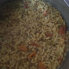 Masala khichdi A picture of Masala khichdi.