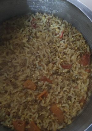 A picture of Masala khichdi.