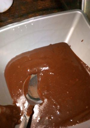 A picture of Home made chocolate.