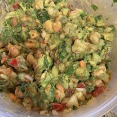 A picture of Avacado salad.