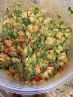 A picture of Avacado salad.