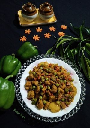A picture of Soya Veggies Stir Fry.