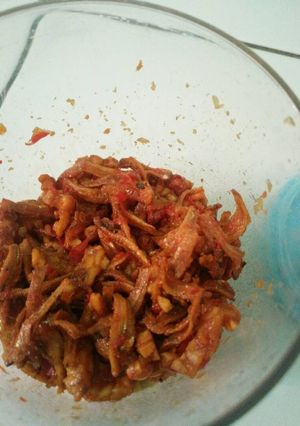 Foto resep Teri balado ala ibu