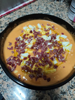 Una foto de Salmorejo a mi manera