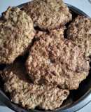 Galletas de banana y avena