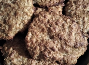 Una foto de Galletas de banana y avena