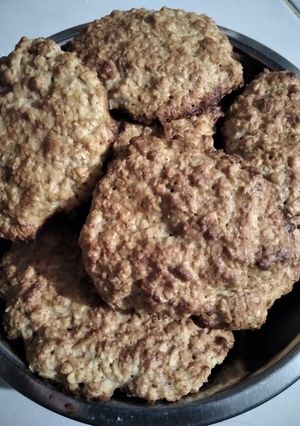 Una foto de Galletas de banana y avena