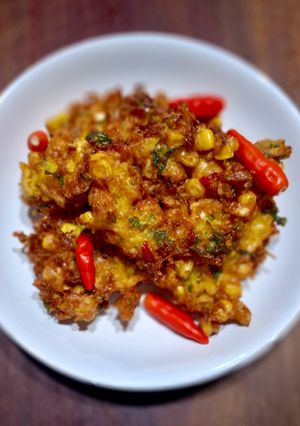 Foto resep Dadar jagung