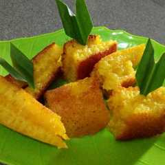 A picture of Bika ambon ekonomis #Enakanbikinsendiri.