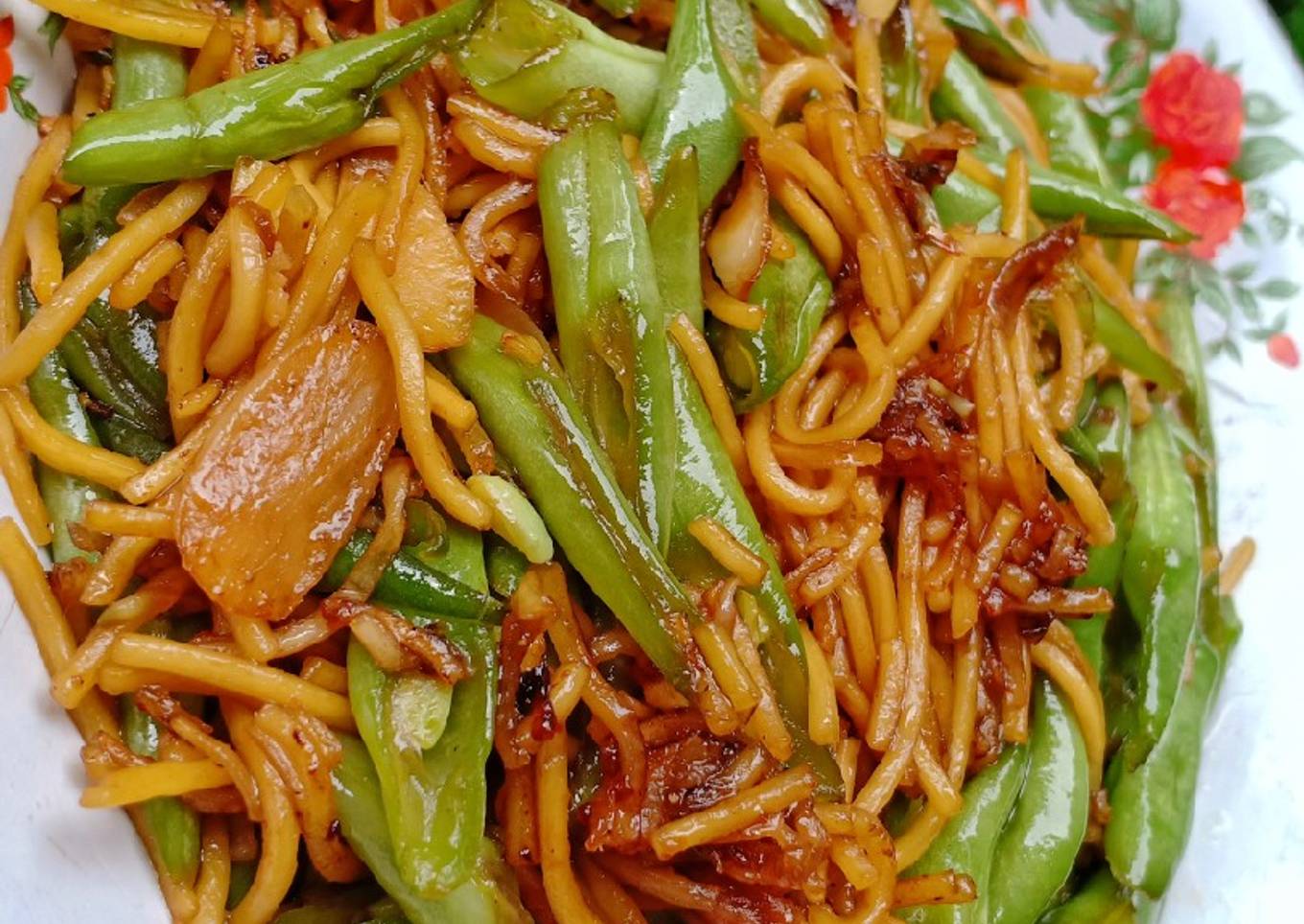 Oseng Mie Buncis