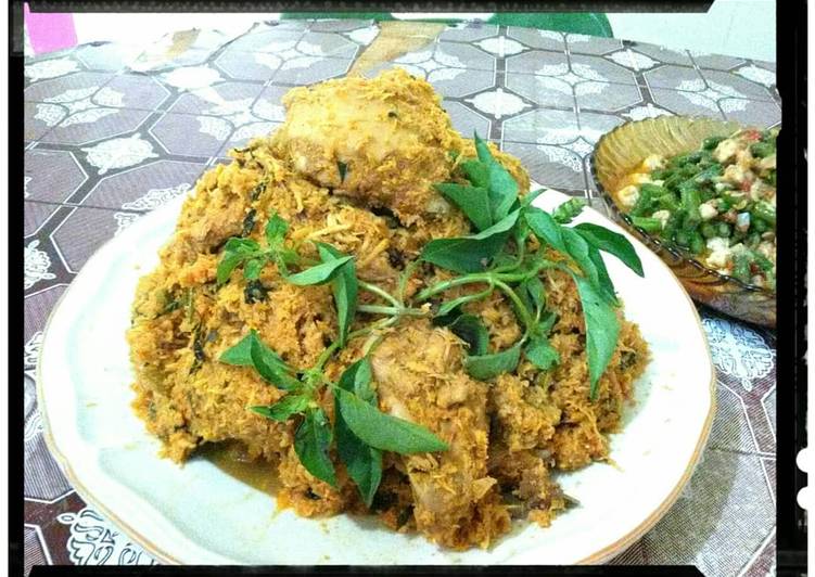 Resep Pepes ayam kemangi masak di wajan #rabubaru yang Sempurna