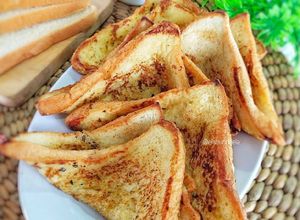 Foto resep Roti Panggang Susu Telur