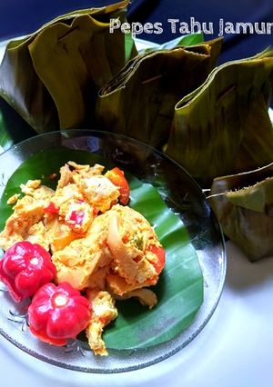 Foto resep Pepes Tahu Jamur