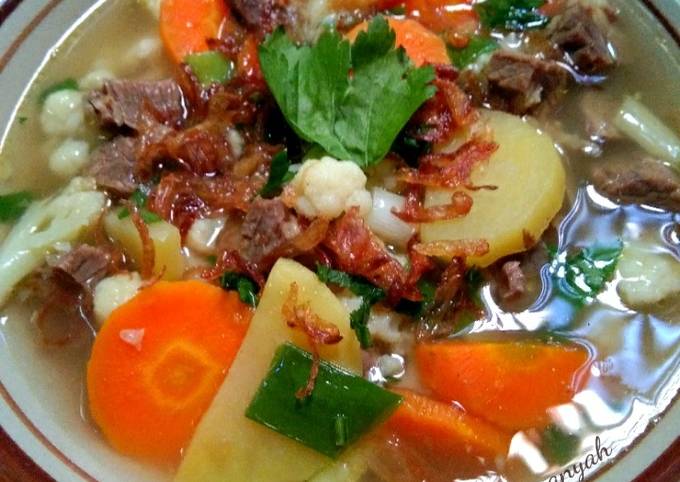 Recipe: Perfect Sop daging sapi