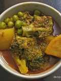 ব্রকলি-আলুর ডালনা (broccoli aloor dalna recipe in Bengali)