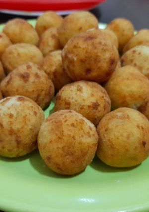 Una foto de Bombitas de papa con puré instantáneo