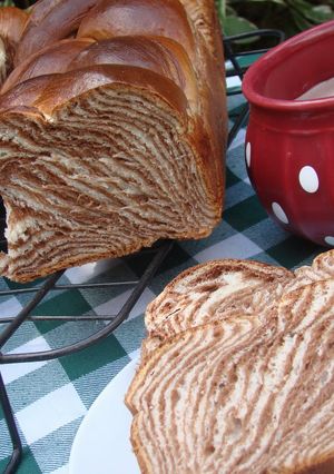Zebracsíkos kalács recept fotója