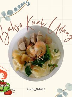 Foto resep Bakso Kuah Udang