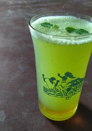 A picture of Mint Lemon Juice.